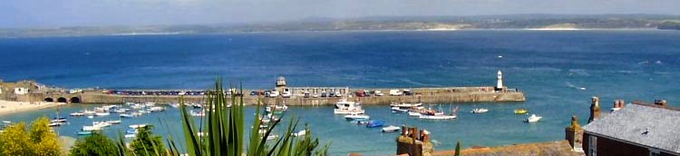 Coastal views from Barnoon Terrace