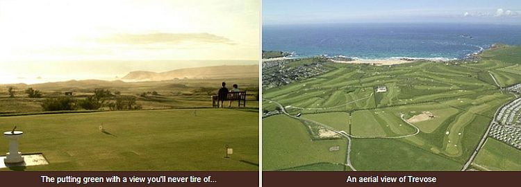 The putting green with a view you never tire of...