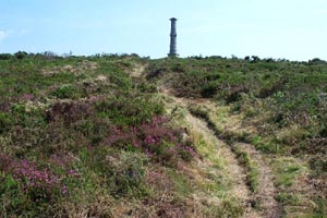 Pathway to the top of Kit Hill