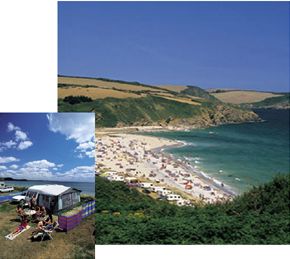 View of Pentewan Beach