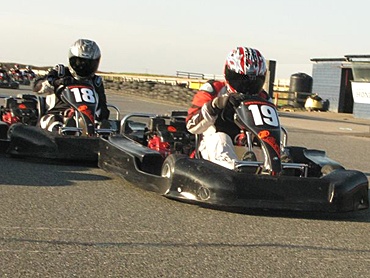  Go Kart Racing St Eval Kart Racing circuit Nr Newquay 